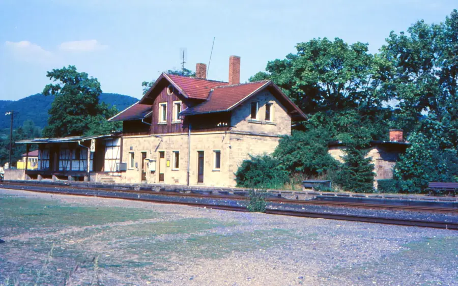 1892 - Eisenbahnanschluss