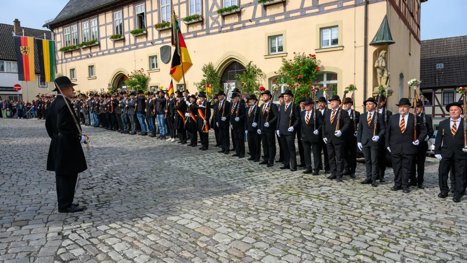 Hintergrundbild Der Bürgerwehrauszug