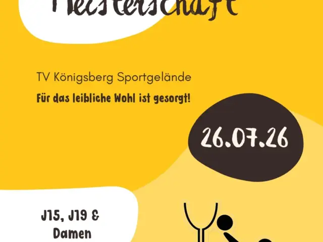 Eventfoto Bayerische Meisterschaft TV Königsberg