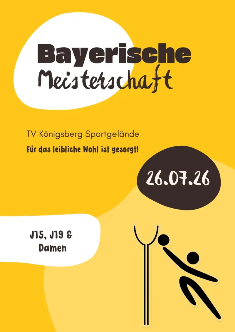 Eventfoto Bayerische Meisterschaft TV Königsberg
