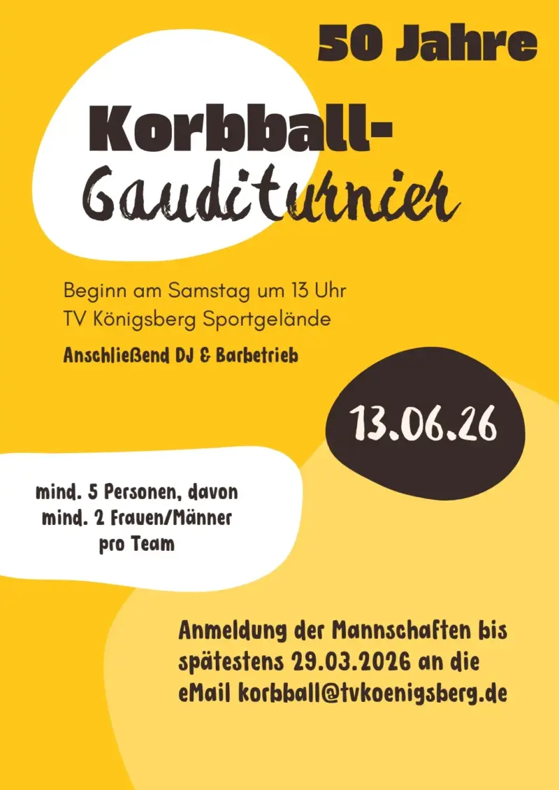 Eventfoto Korbball-Gauditurnier TV Königsberg