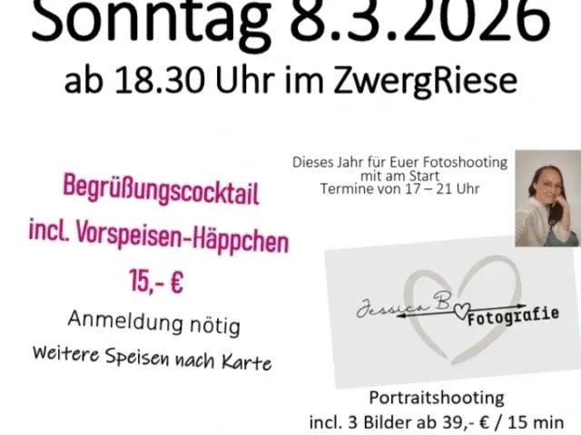 Eventfoto Foto Shooting zum Weltfrauentag