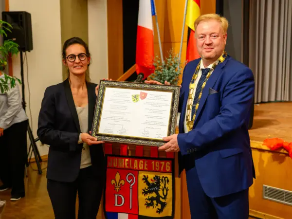 Königsberg bekam Besuch aus seiner Partnerstadt Donzère in Südfrankreich