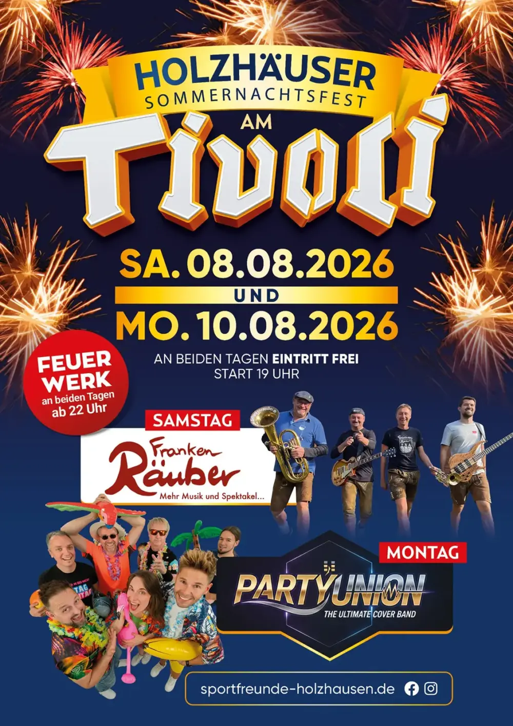 Holzhäuser Sommernachtsfest am Tivoli Foto