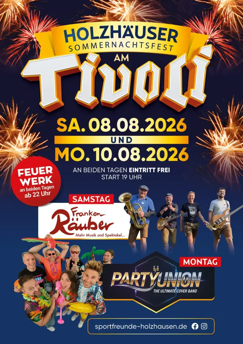 Eventfoto Holzhäuser Sommernachtsfest am Tivoli