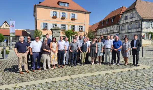 Langjähriger Vorsitzender Wilhelm Schneider bei Haßberge  Tourismus e.V. verabschiedet Foto