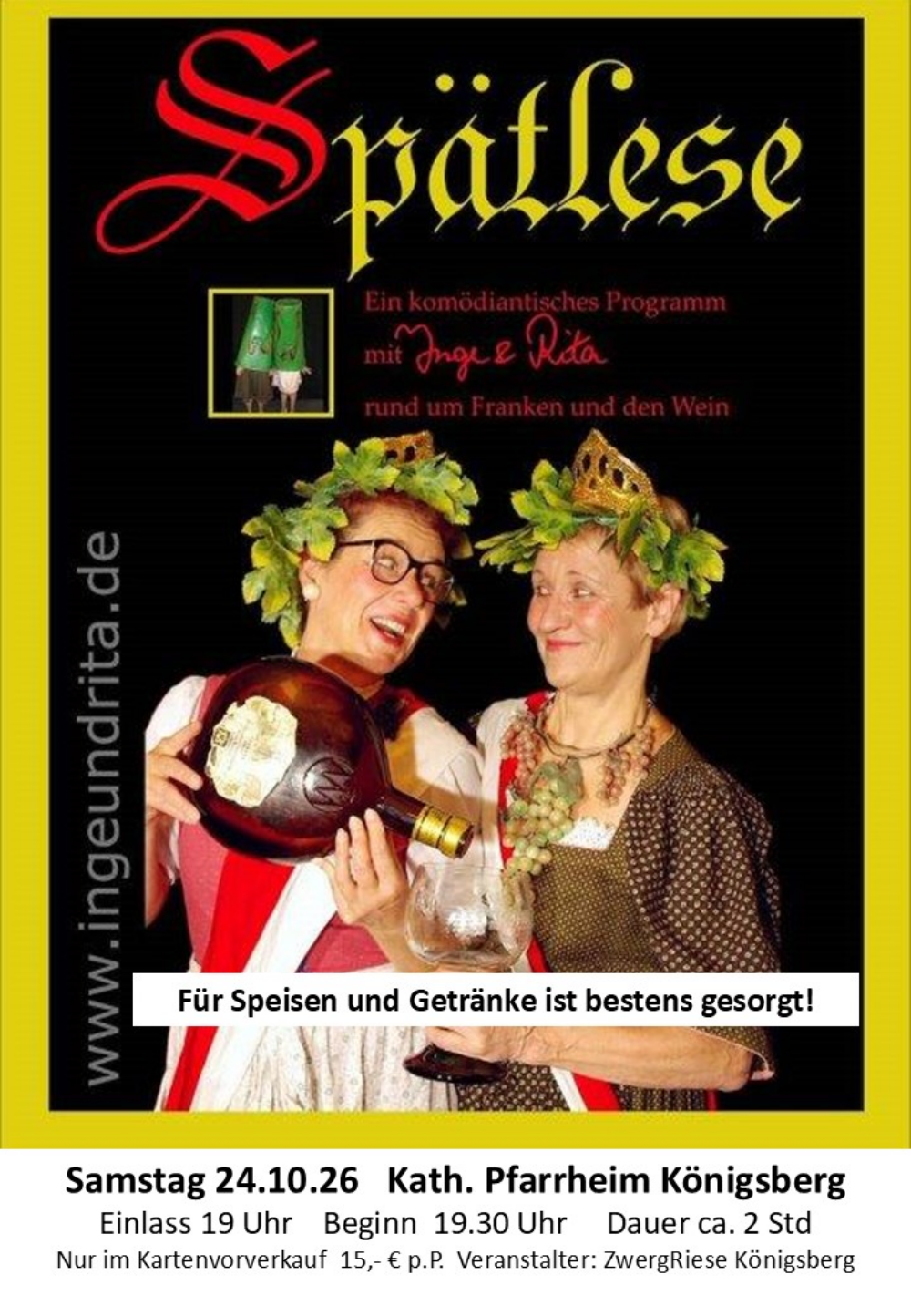 Inge &Rita  „Spätlese XXL“ Foto