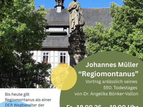 Johannes Müller „Regiomontanus“ Vortrag anlässlich seines 550. Todestages